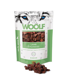 WOOLF Lamb Chunkies 100g jehněčí kousky
