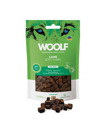 WOOLF Soft Cubes Lamb Monoprotein 100g měkké kostky s jehněčím