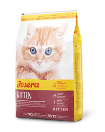 JOSERA Kitten 10 kg suché krmivo pro březí nebo kojící koťata a kočky + 2 kg krmiva ZDARMA