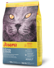 JOSERA Cat Leger pro kočky, které nejsou příliš aktivní a po kastraci 10 kg + 2 kg ZDARMA