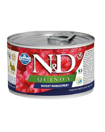 FARMINA N&D Quinoa Dog Weight Management 140 g jehněčí pro psy s nadváhou