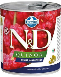 FARMINA N&D Quinoa Dog Weight Management 285 g jehněčí pro psy s nadváhou