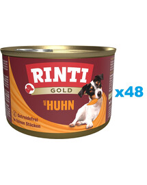 RINTI Gold Chicken Mini 48x185 g