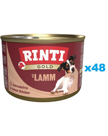 RINTI Gold Lamb Mini 48x185 g