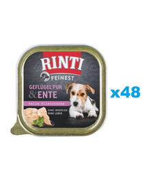 RINTI Feinest Poultry Pure&Duck 48x150 g