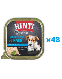 RINTI Feinest Poultry Pure&Veal 48x150 g