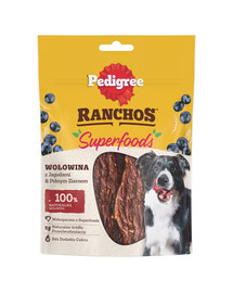PEDIGREE Ranchos Superfoods s hovězím masem, borůvkami a celozrnnými obilovinami 70 g
