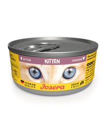 JOSERA Kitten Kuřecí mokré krmivo pro koťata, konzerva 200g