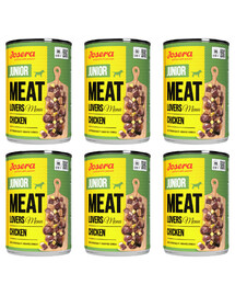 JOSERA Meat Lovers Junior Menu Kuře pro štěňata 6x400g