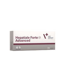 VET EXPERT Hepatiale Forte Advanced přípravek pro psy a kočky podporující funkci jater 30 tablet
