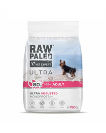 RAW PALEO Ultra Pork Mini Adult 750g pro dospělé psy malých plemen vepřové