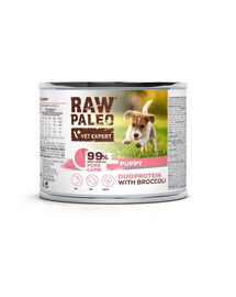 RAW PALEO Pork Lamb Puppy 200g Mokré krmivo s vepřovým a jehněčím masem pro štěňata