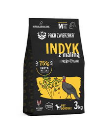 PAKA ZWIERZAKA Seventh Heaven Suché krmivo, krůta s malinami M 3kg