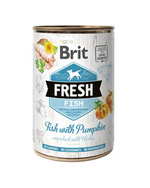 BRIT FRESH fish & pumpkin 400 g ryby a dýně