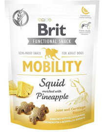 BRIT Care Dog Functional Snack Mobility Squid 150g jemná pochoutka s chobotnicí