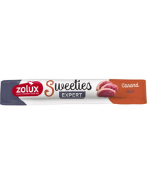 ZOLUX Krémový pamlsek pro psy SWEETIES s kachnou 14 g