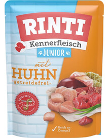RINTI Kennerfleisch Junior Chicken Kuřecí sáček 400 g