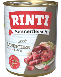 RINTI Kennerfleisch Rabbit králik 800 g