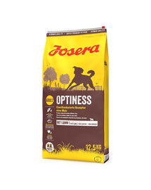 JOSERA Optiness 12,5kg + Meatlovers 400g & Denties 180g ZDARMA