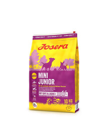 JOSERA Mini Junior 10kg + Meatlovers 400g & Denties 180g ZDARMA