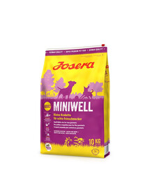 JOSERA Miniwell 10kg + Meatlovers 400g & Denties 180g ZDARMA