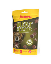 JOSERA Meat Hearts Turkey krůtí tréninkové pamlsky 70g