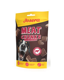 JOSERA Meat Chunks Beef sušené pamlsky s hovězím masem 70g