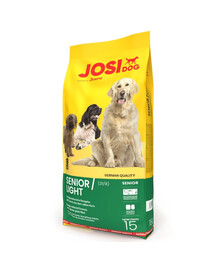 JOSERA JosiDog Senior Light 15 kg pro starší a méně aktivní psy