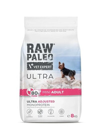 RAW PALEO Ultra Pork Mini Adult pro psy malých plemen vepřové 60 g