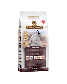 WOLFSBLUT VetLine Gastrointestinal Dietní krmivo pro psy na zažívací potíže 12 kg