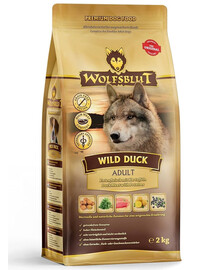 WOLFSBLUT Wild Duck Large Breed Adult suché krmivo pro psy velkých plemen s kachnou 12,5 kg