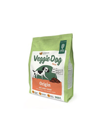 GREEN PETFOOD VeggieDog Origin s červenou čočkou 900g
