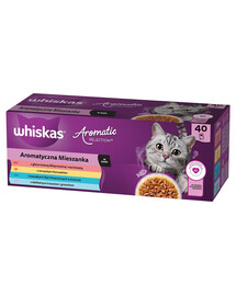 WHISKAS Adult 40x85 g Kompletní mokré krmivo pro dospělé kočky
