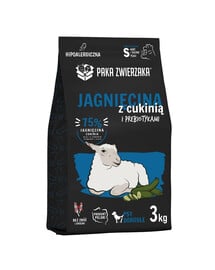 PAKA ZWIERZAKA Seventh Heaven Suché krmivo Jehněčí s cuketou S 3kg