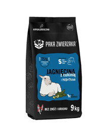 PAKA ZWIERZAKA Seventh Heaven Suché krmivo Jehněčí s cuketou S 9 kg