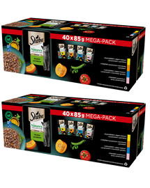 SHEBA Nature’s Collection kompletní krmivo v omáčce pro dospělé kočky 80x85 g