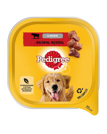 PEDIGREE Paštika z hovězích jater pro dospělé psy 300g - krmivo pro dospělé psy v pěně