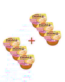 INABA Cat Dashi Delights Losos 6x70 g