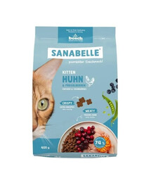 SANABELLE Kitten Kurczak 400 g pro koťata a březí a kojící kočky