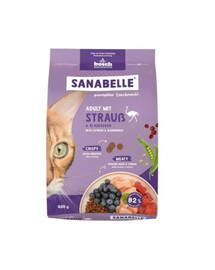 SANABELLE Adult Pštros 400 g pro dospělé kočky