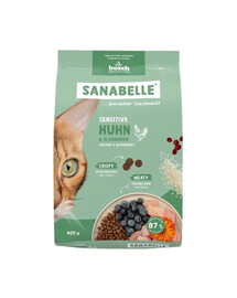 SANABELLE Sensitive Kuře 400 g pro kočky s citlivým trávicím traktem