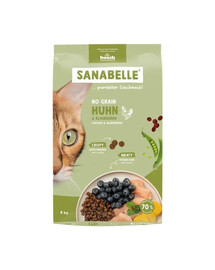 SANABELLE No Grain Kuřecí krmivo pro kočky 8 kg bez obilovin