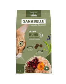 SANABELLE Grande Kuře 2 kg pro kočky velkých plemen