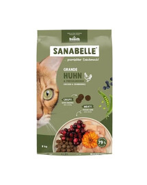 SANABELLE Grande Kuře 8 kg pro kočky velkých plemen