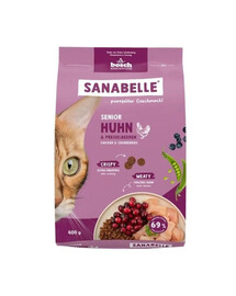 SANABELLE Senior Kuře 400 g pro dospělé a starší kočky
