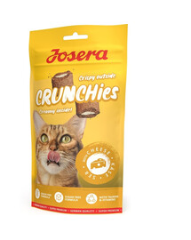 JOSERA Crunchies with Cheese 60 g křupavé sýrové pamlsky pro kočky