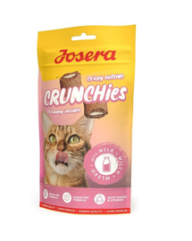 JOSERA Crunchies with Milk 60 g křupavé pamlsky s mlékem pro kočky