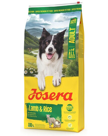 JOSERA Lamb and Rice Adult 12,5kg monoproteinové krmivo pro psy