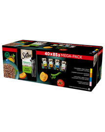 SHEBA Nature’s Collection kompletní krmivo v omáčce pro dospělé kočky 40x85 g