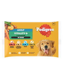 PEDIGREE Adult Vitality+ 4x85 g
